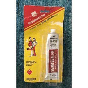 RARE Vintage Mannington Seam Sealer 70's , tube sealed & unused.